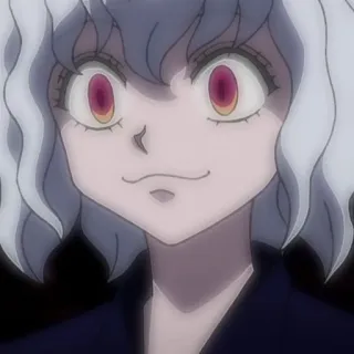 🧊 Neferpitou Hunter x Hunter anime, villain, hunter x hunter, neferpitou, chimera ant telegram sticker