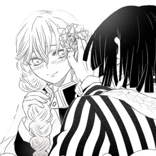 🌸 Mitsuri Kanroji Demon Slayer Anime, Romance, Amore, Demon Slayer, Mitsuri, Kanroji telegram sticker