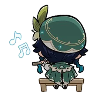 Genshin Impact | @genshinimpactblednaya telegram stickers