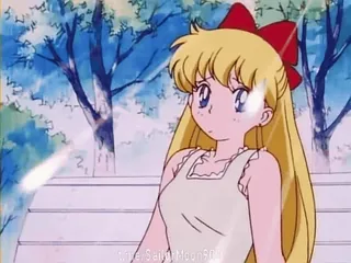 🥵 Minako Aino Sailor Moon Anime, Cartoni animati, Sailor Venus, Minako Aino, Sailor Moon, Bionda, Ragazza telegram sticker