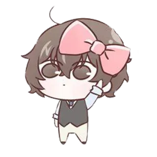 ✨ Anime, Chibi, Lindo, Lazo, Dibujo animado telegram sticker