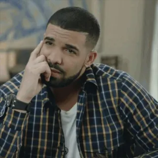 😐 Drake Drake, Rapero, Músico, Celebridad whatsapp sticker