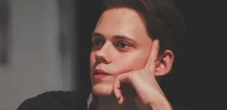 🕸 Bill Skarsgård 俳優, ポートレート, 有名人, 男性 telegram sticker