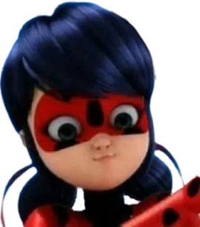 🐞 Ladybug Miraculous: Tales of Ladybug & Cat Noir 卡通, 超级英雄, 瓢虫, 瓢虫少女, 角色 whatsapp sticker