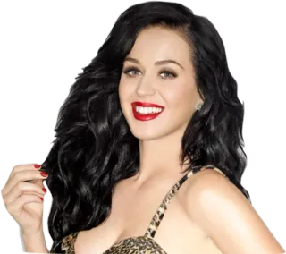 💁 Katy Perry 歌手, ポップスター, セレブ, 女性, ポートレート telegram sticker