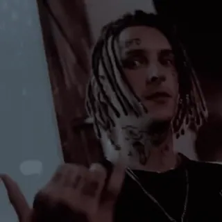 🤪 person, man, dreadlocks, middle finger whatsapp sticker