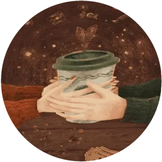 ❤ CINEMA kaffee, hände, liebe, kino, ticket, warm, film whatsapp sticker