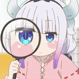 Dragon maid { @ichibanStickers56 } — @stckrRobot telegram stickers