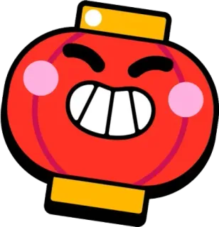 😁 latarnia, czerwony, kreskówka, azjatycki, szczęśliwy, dekoracja telegram sticker