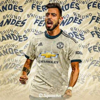 ✊ Bruno Fernandes BRUNO FERNANDES calcio, calcio, atleta, sport, Manchester United, Premier League telegram sticker