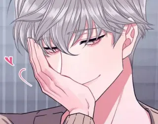 🤭 애니메이션, 캐릭터, 잘생긴, 남자, 미술 telegram sticker