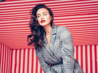 ☄ Irina Shayk Model, Wanita, Mode, Potret, Berambut Cokelat, Selebriti whatsapp sticker