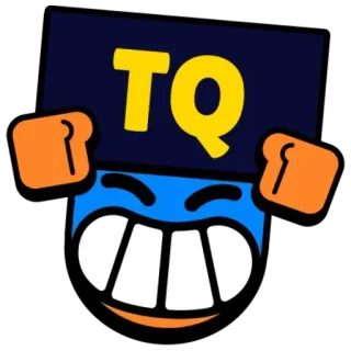 🔥 TQ Emotka, Kreskówka, Naklejka, Twarz, TQ telegram sticker