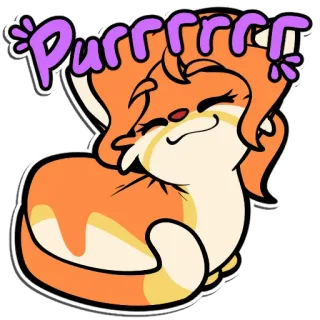 😻 Purrrrr telegram sticker
