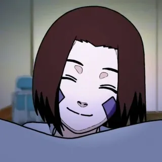 ☺️ Rin Nohara Naruto アニメ, ナルト, リン・ノハラ, 漫画, 笑顔, 女の子 telegram sticker