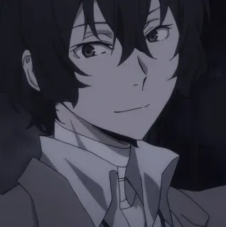 🏹 Osamu Dazai Bungou Stray Dogs Anime, Dazai, BSD, Bungou Stray Dogs, Detektiv, Literatur, Porträts telegram sticker