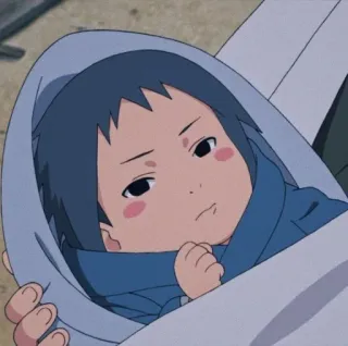 🀄️ малыш, аниме, милый, младенец telegram sticker