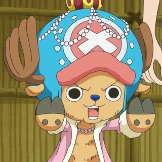 🌊 Tony Tony Chopper One Piece Anime, Chopper, One Piece, Rentier, Süß telegram sticker
