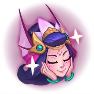 🎮 Karma League of Legends karma, league of legends, emote, video game, character telegram sticker