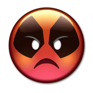 😡 angry, emoji, upset, frustrated, annoyed telegram sticker
