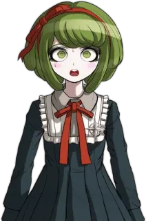 🌟 Monaca Towa Danganronpa Anime, Danganronpa, Personaggio, Monaca Towa telegram sticker