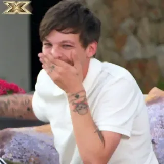 😹 Louis Tomlinson The X Factor ルイ・トムリンソン, Xファクター, 歌手, セレブ, 音楽, テレビ, ワン・ダイレクション telegram sticker
