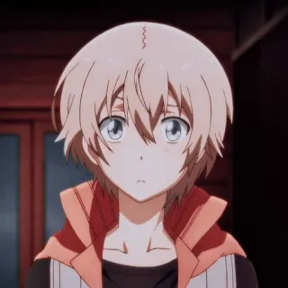 😟 Anime, Manga, Karakter, Potret, Anak laki-laki, Ilustrasi whatsapp sticker
