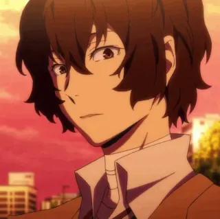 ✨ Osamu Dazai Bungou Stray Dogs อนิเมะ, มังงะ, Bungou Stray Dogs, โอซามุ ดาไซ, ดาไซ telegram sticker