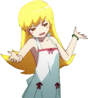 Monogatari Series Pack - @bourros telegram stickers