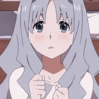 ✨ anime girl, cartoon, illustration, cute, manga telegram sticker