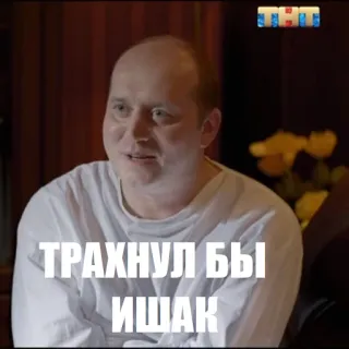 😑 ТРАХНУЛ БЫ ИШАК telegram sticker