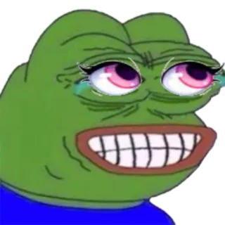 😂 Pepe the Frog pepe, katak, meme, meme internet, kartun whatsapp sticker