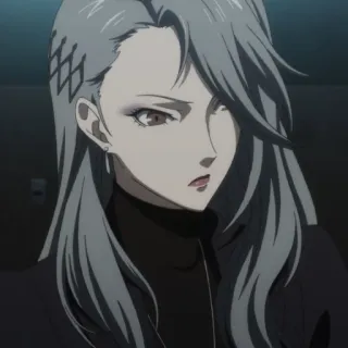 🍬 Sae Niijima Persona 5 anime, video game, character, sae niijima, persona 5 whatsapp sticker