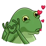 Concerned Froge | @Premium_Emojis_Telegram telegram emojis 😘