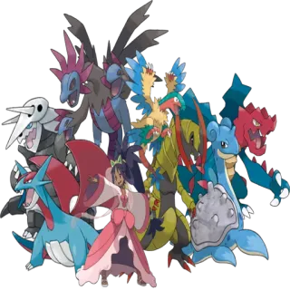 👸 Iris Pokemon Покемон, Ирис, Дракон, Аниме, Видеоигра telegram sticker
