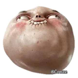 😆 @Cooze funny, meme, face, internet telegram sticker