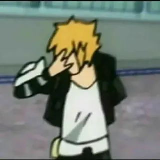 😶 Denki Kaminari My Hero Academia Аниме, Персонаж, Денки Каминари, Моя геройская академия, Дэб telegram sticker