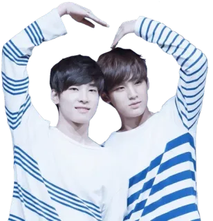 ❤️ Kpop, Korea, Boyband, Hati, Selebriti, Penyanyi, Persahabatan, Idola telegram sticker
