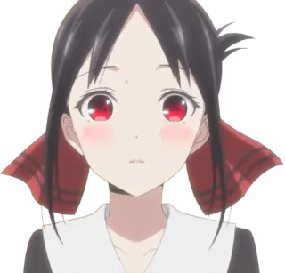 😯 Kaguya Shinomiya Kaguya-sama: Love Is War Аниме, Кагуя Синомия, Любовь это война, Японская анимация, Мультфильм telegram sticker