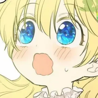 👑 Anime, Dessin animé, Personnage, Mignon, Autocollant telegram sticker