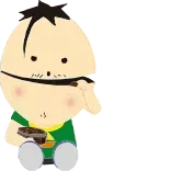 😐 Ike Broflovski South Park cartoon, child, character, animated, tv telegram sticker