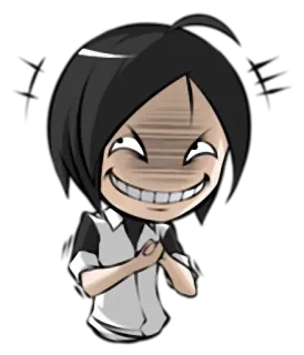 😑 Desenho animado, Personagem, Mal, Vilão, Anime telegram sticker