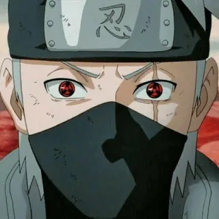 🔥 Kakashi Hatake Naruto Anime, Manga, Ninja, Kakashi, Naruto, Sharingan telegram sticker