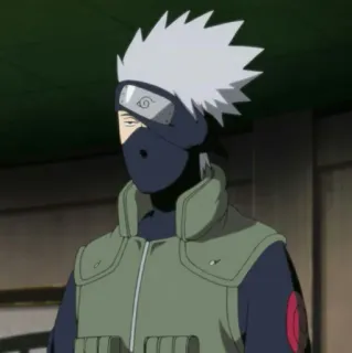 🌌 Kakashi Hatake Naruto anime, kakashi, naruto, ninja, character telegram sticker
