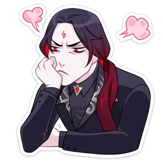 😤 怒り, アニメ, 不満, イライラ, 漫画, 男, キャラクター whatsapp sticker