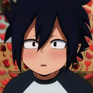 😍 Tamaki Amajiki My Hero Academia Аниме, Манга, Тамаки Амаджики, Моя геройская академия, Персонаж, Фан-арт whatsapp sticker