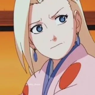 🌟 Ino Yamanaka Naruto Ino Yamanaka, Naruto, anime, character, sticker, ninja telegram sticker