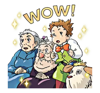 😲 WOW! вау, взволнован, реакция, стикер telegram sticker