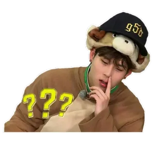 🤔 ??? คำถาม, สับสน, คิด, อารมณ์เสีย, ไม่มีความสุข, สงสัย telegram sticker