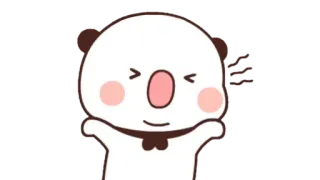 🍩 süß, tier, bär, cartoon, kawaii telegram sticker